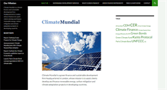 Desktop Screenshot of climatemundial.com